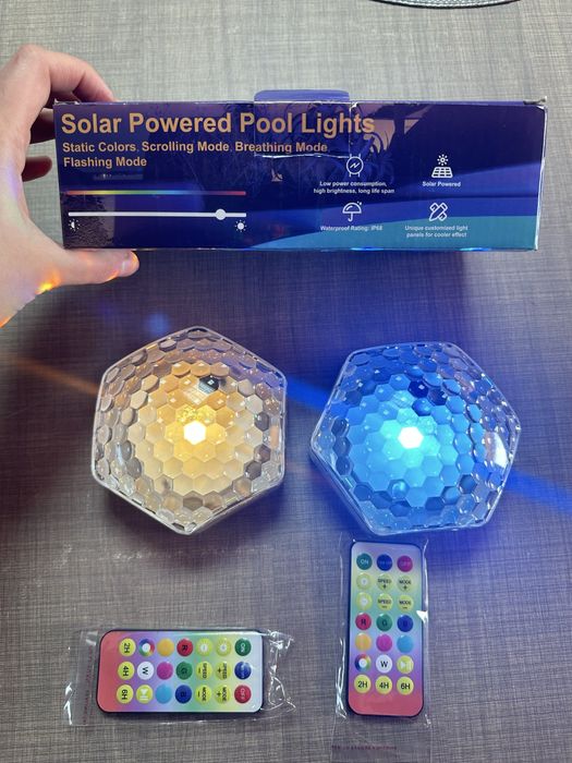2x lumini solare