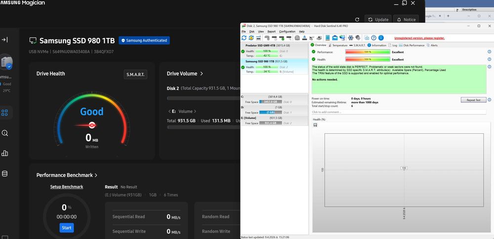 Нов ! Диск SSD 1TB, Samsung 980 NVMe, M.2