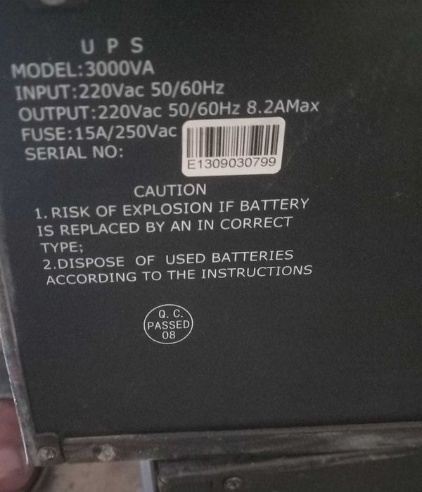 Ups + stabilizator