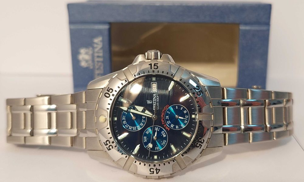Ceas barbatesc Festina - model F16059/2 - Quartz multifunctional - nou