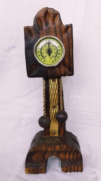 Lot 3 figurine din rășină acrilică, Colectia Leonardo si barometru din