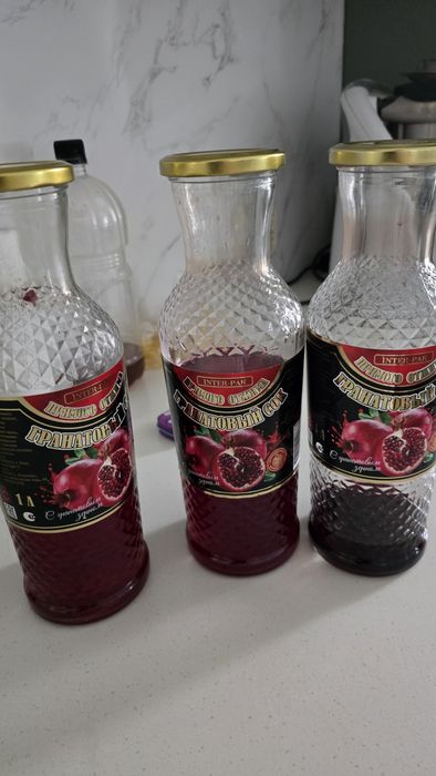 Банка литровая чистая с крышками