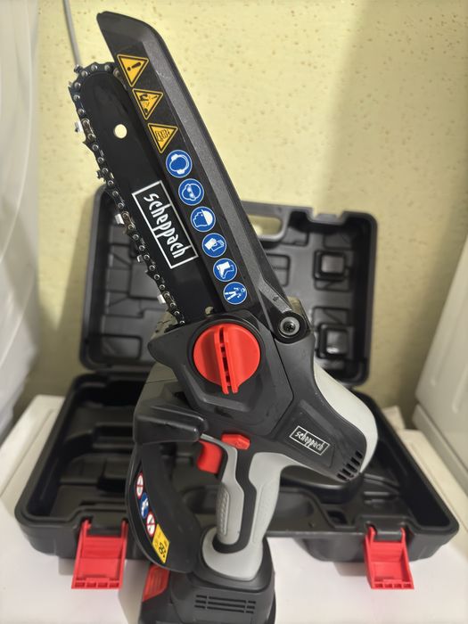 Minidrujba scheppach la baterie 20v racirr ulei lama