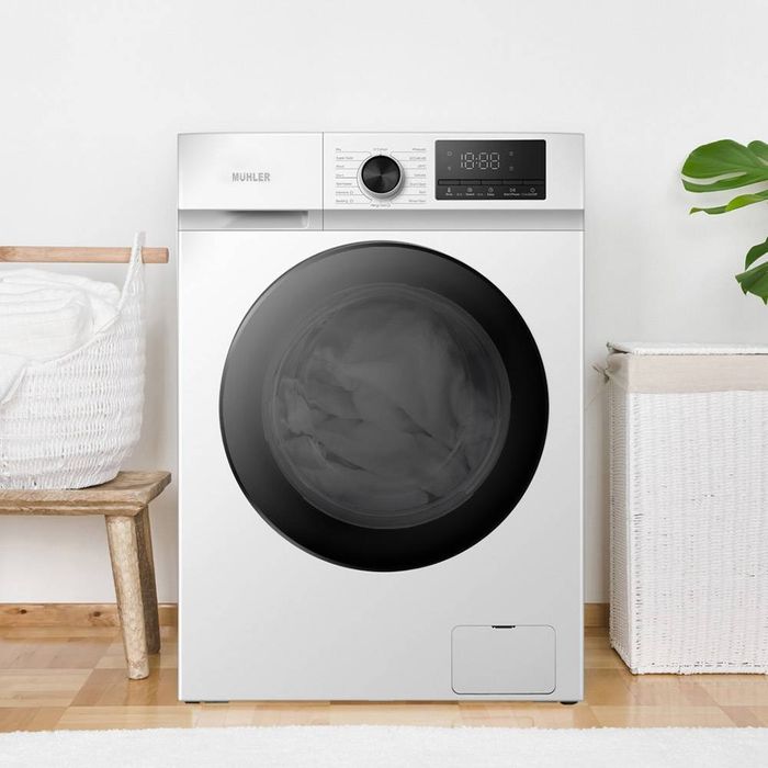 Нова инверторна слим пералня с пара Muhler 7 кг