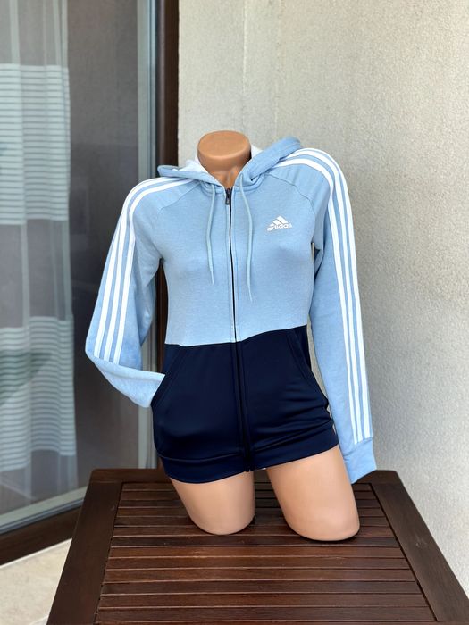 Дамски суичър Adidas (Game Time) - размер XS, Отлично състояние