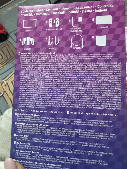 Nintendo Switch Oled + husa şi 3 jocuri incluse aproape nou