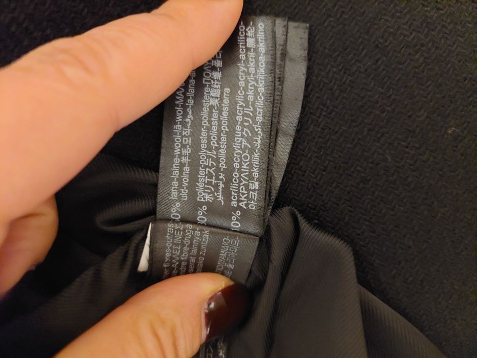 Вълнено палто ZARA