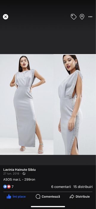 ASOS rochii de seara L/ XL