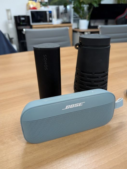 Беспроводные Bluetooth колонки Sonos, Bose Revolve+ II,  Bose Flex