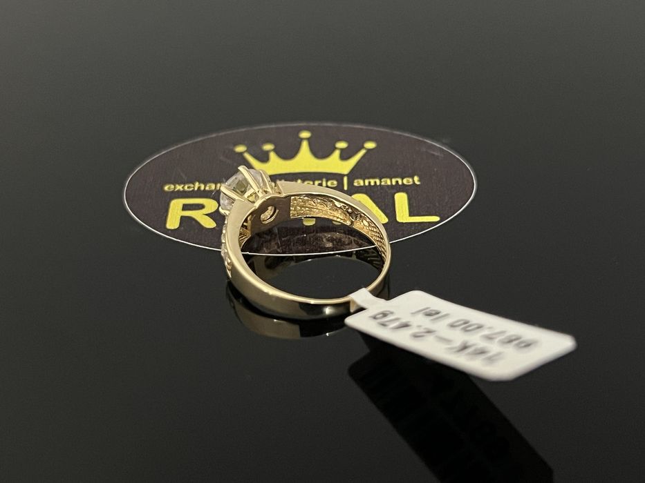 Bijuteria Royal CB: Inel dama aur 14k 2,47gr