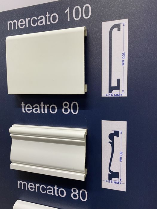 Плинтус Дюрополимер Новинки