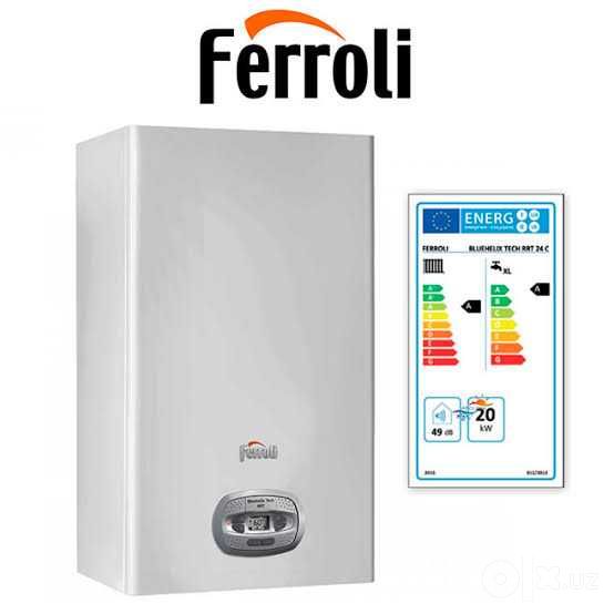 Котёл Ferroli bluehelix tech rrt 24
