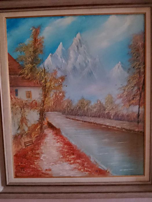 Картина с маслена боя на платно!