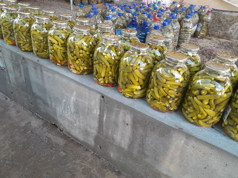 Zakazga Marinovinniy  maxsulotlar  3 va 1 litrli faqat optom oluvchila