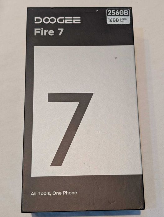 Telefon Doogee Fire 7 5G Dual SIM 6.6-inch 90Hz IPS 256GB 13000mAh NFC