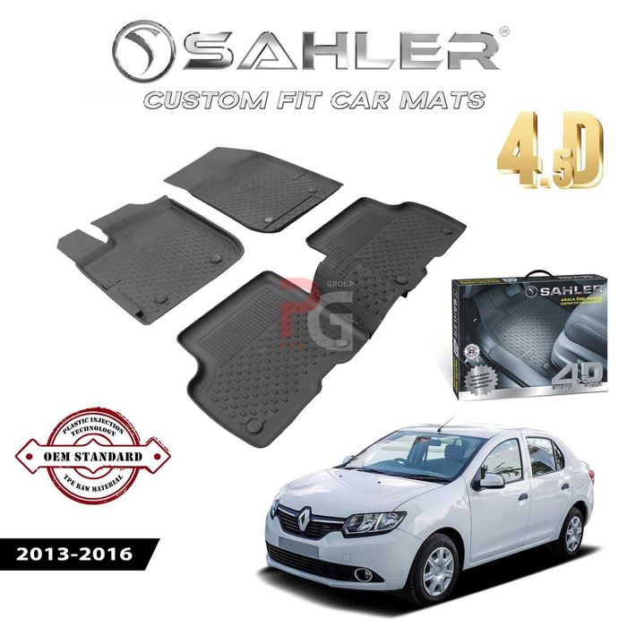 Гумени стелки за Renault Symbol / РЕНО СИМБОЛ / 2013-2016