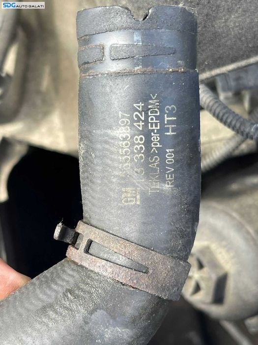 Furtun Conducta Apa Stanga de la Radiator la Pompa Apa Opel Astra J 1.3 CDTI 2009 - 2016 Cod 13338424 [C7237]