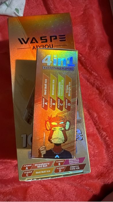 Vape Waspe 100k 4in1 aroma intensa si de durata