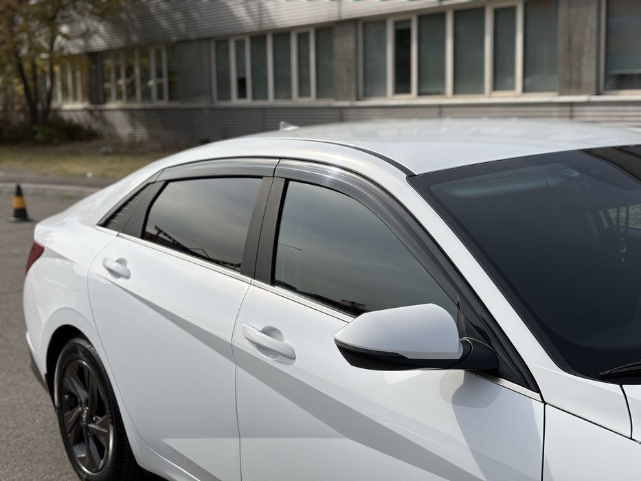 Оригинальные ветровики Hyundai Elantra CN7 Avante 2020–2026 Корея 100%