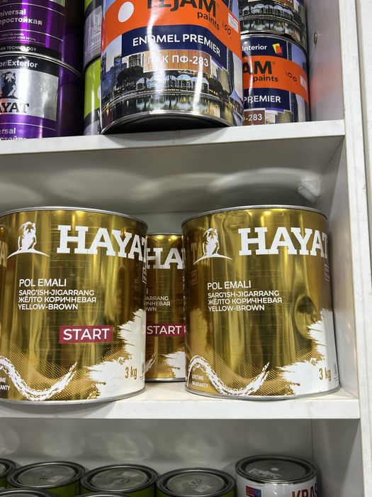 Краски всех видов