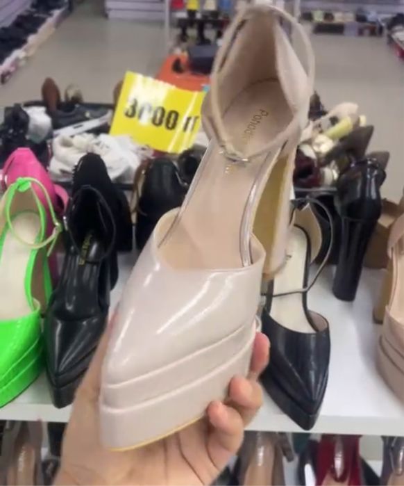 Туфли на платформе