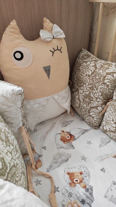 Продам бортики для детской кроватки