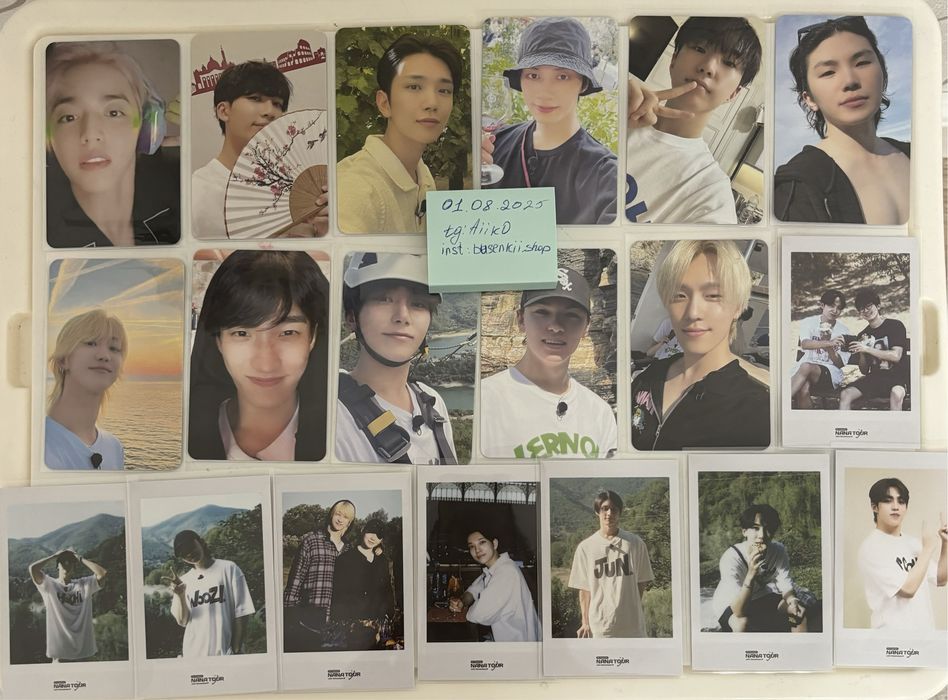 Офф К-поп карты stray kids/seventeen