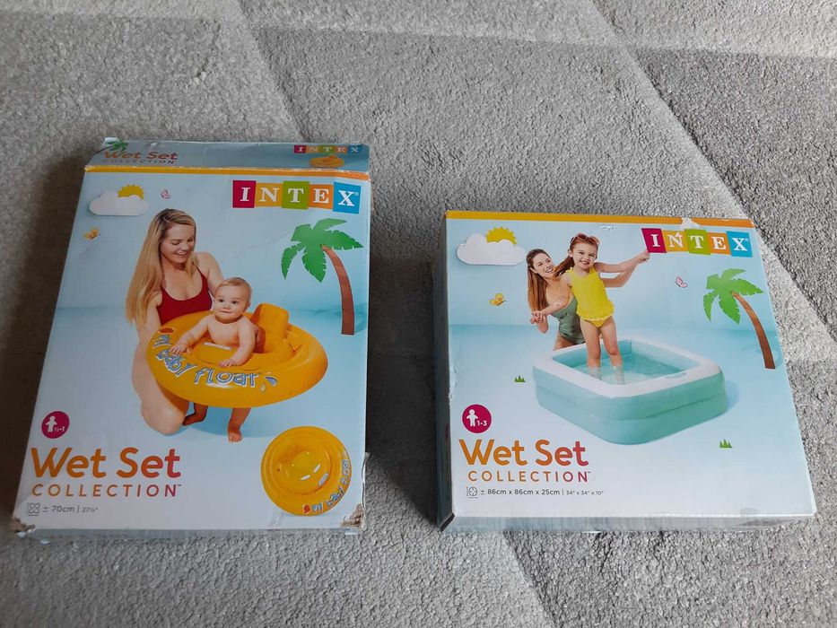 Intex My Baby Float и Play Box Inflatable Kiddie Pool - Assortment гр ...