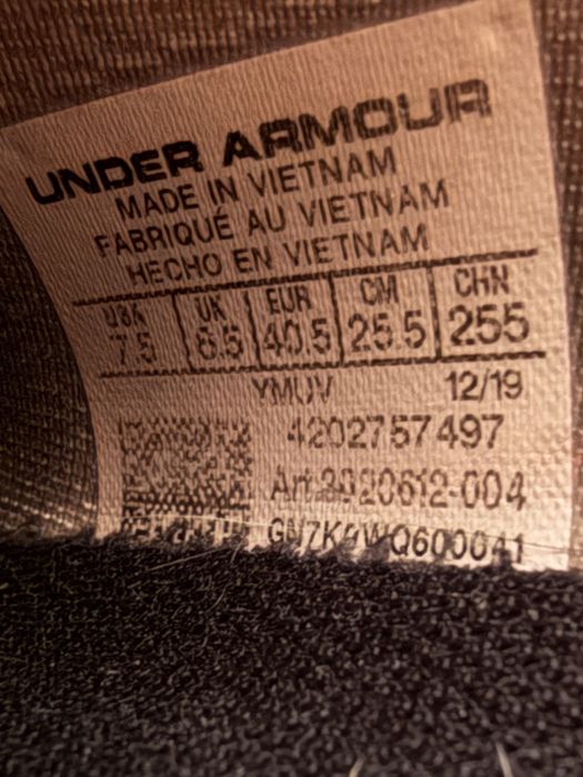 Under Armour Curry 6 Adidasi nr 40.5