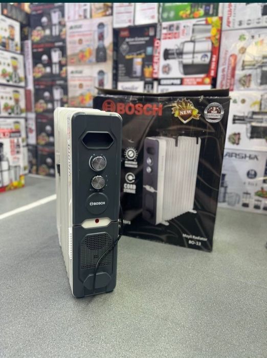 Масляный обогреватель BOSCH 13 скидка со склада доставка бесплатно