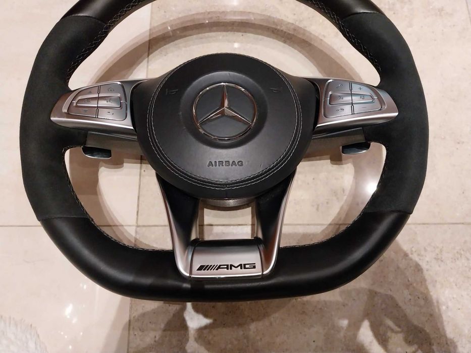 Mercedes волан с ВИБРАЦИЯ AMG Perfornance- W222 * W213 *W166 *W205
