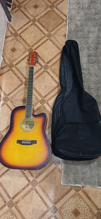 Перца (3 бр. Dunlop/Deluxe) Акустична китара „Cowboy“ + калъф