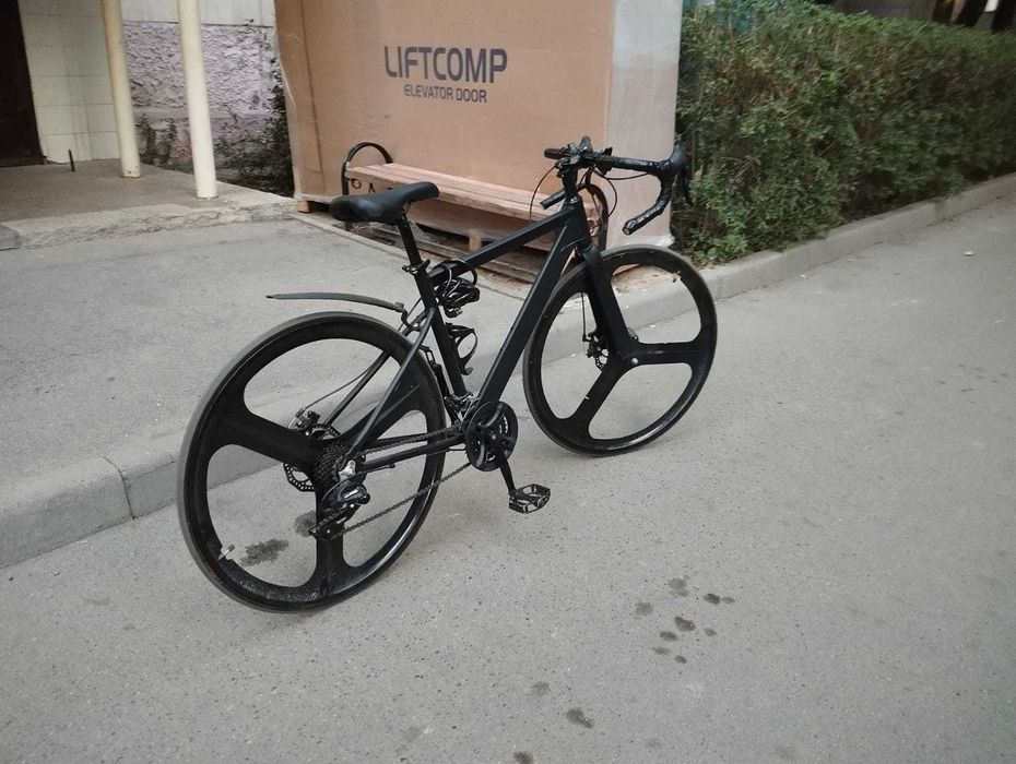 Шоссейник - Черный фикс,fix