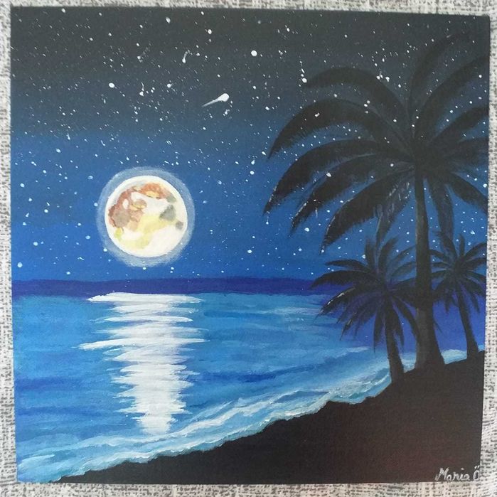 Vând canvasuri pictate