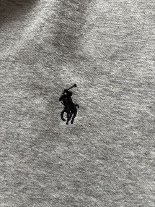 Ralph lauren зип худи серая