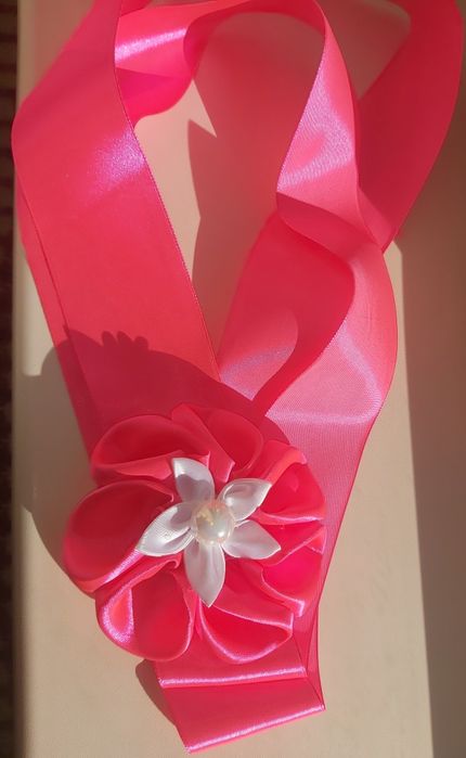 Лента на выписку для девочки-500 тн