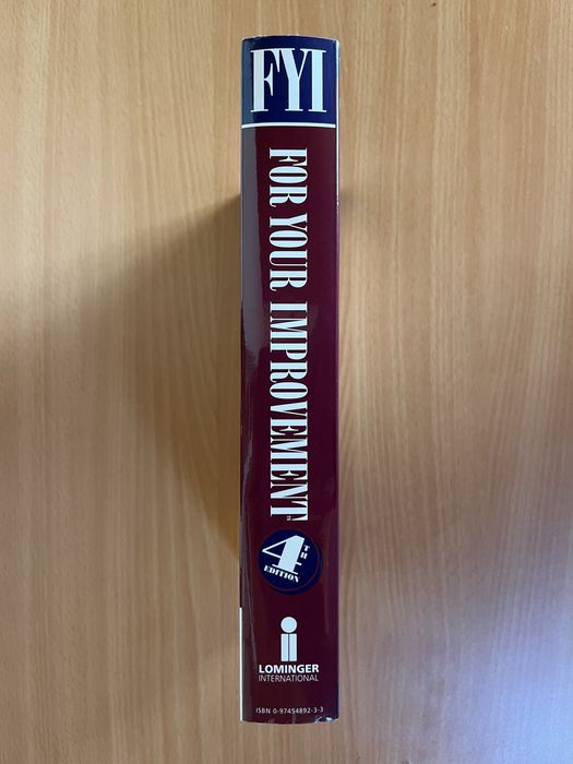 FYI - For Your Improvement