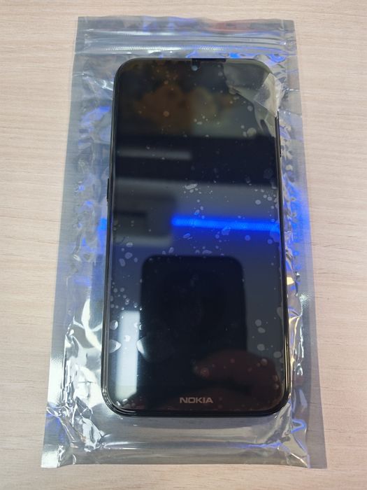 Nokia G42 оригинален дисплей с рамка и тъчскрийн Нов черен