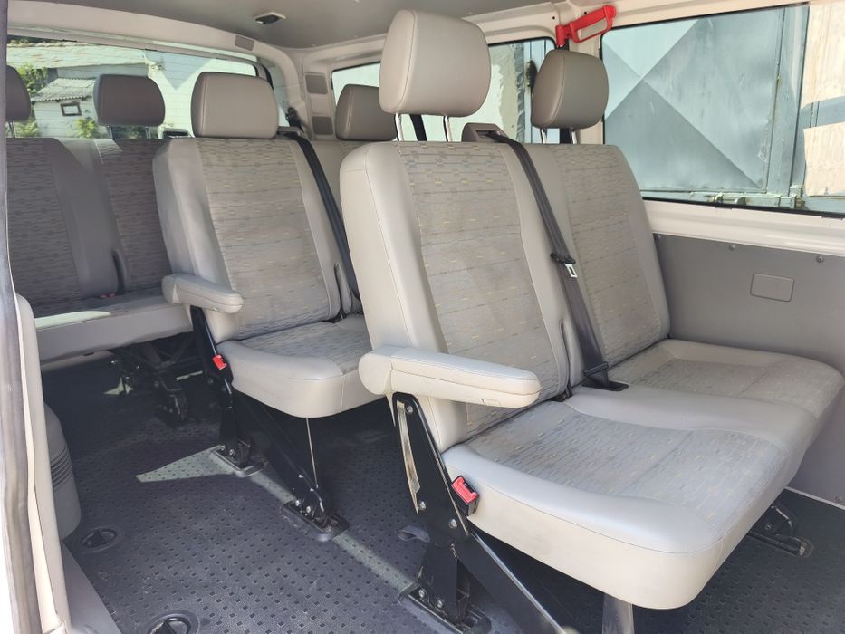 Autoturism Volkswagen Transporter T5 facelift, 9 locuri, M1, 2.0 TDI, euro 5, 194964 km reali, aer condiționat, import Olanda