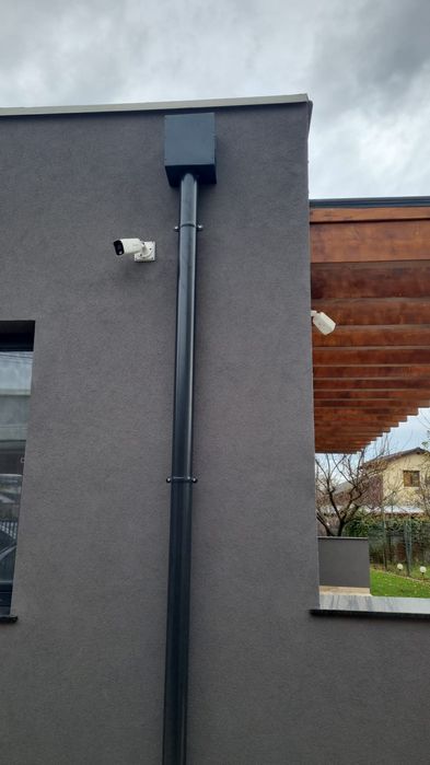 Jgheaburi și burlane dintr-o bucata fără imbinare din aluminiu 0.7mm