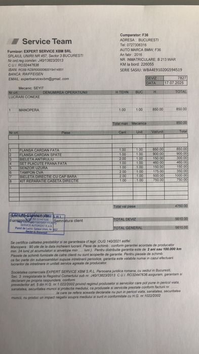 BMW Seria 4 F36 420d