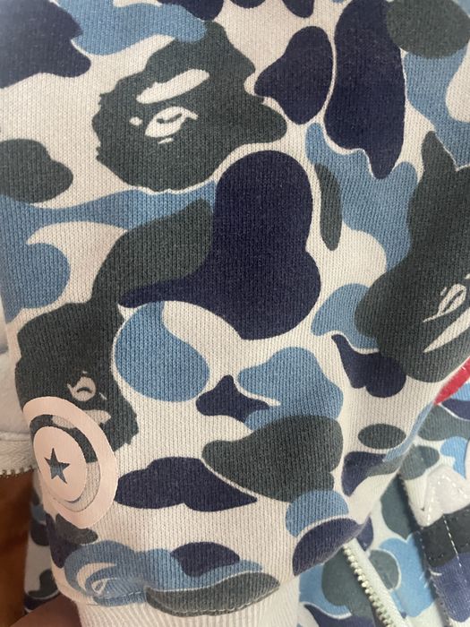Bluza BAPE Albastra