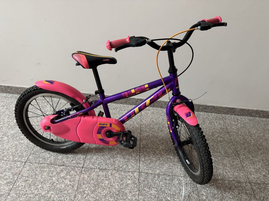 Drag Rush като ново Драг 16 цола детски велосипед детско колело розово