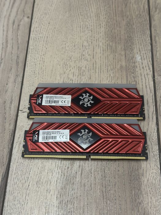 Озу DDR4 Adata XPG RGB 2x16gb (32gb) 2666mhz