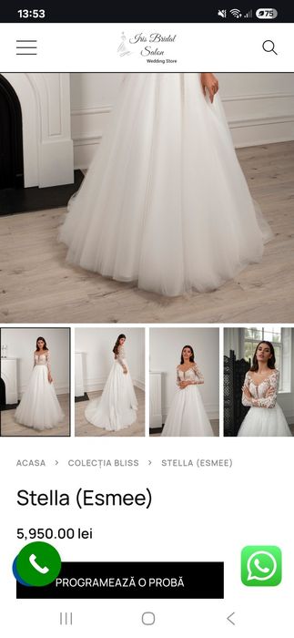 Rochie mireasa Iris Bridal