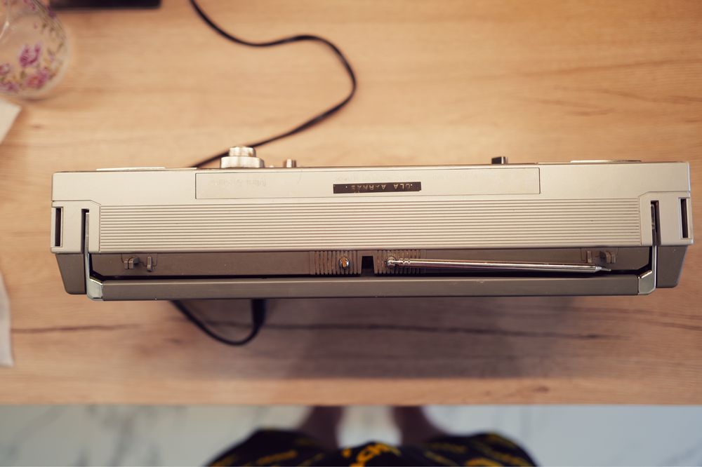 Boombox Sanyo M 7900 K radio casetofon de colectie
