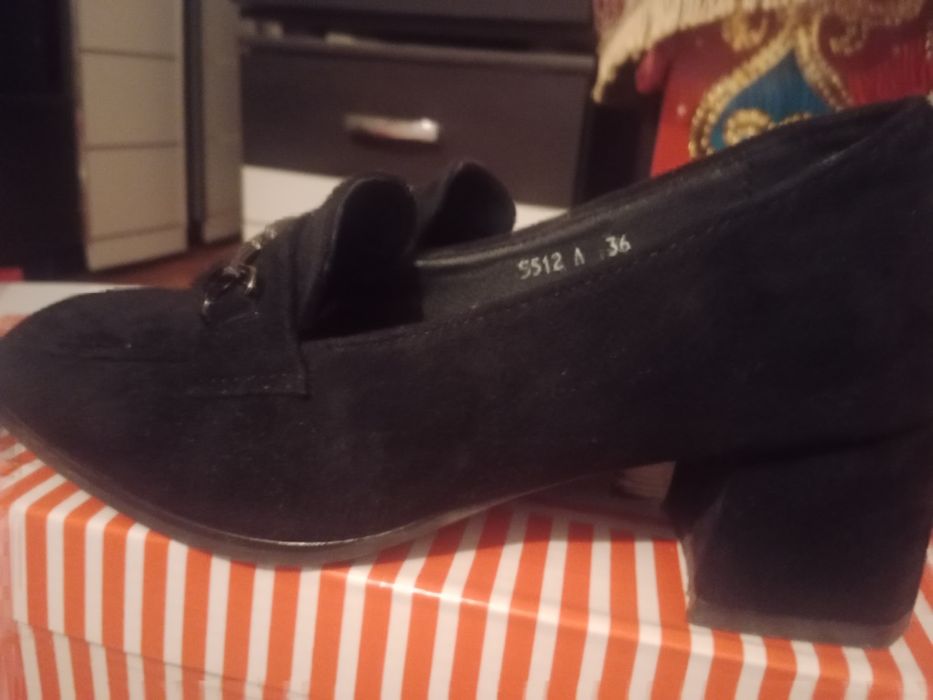 Туфли черный женский