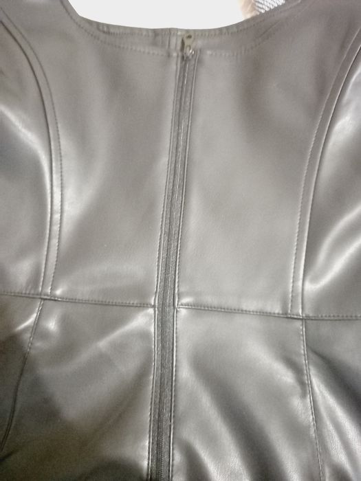 Сарафан кожаный 42 размер