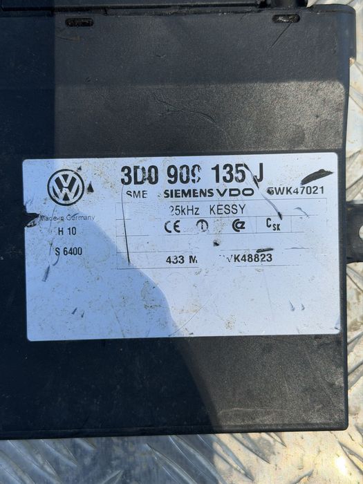 KESSY Модул за VW Phaeton / Touareg – 3D0 909 135 J (Siemens VDO)