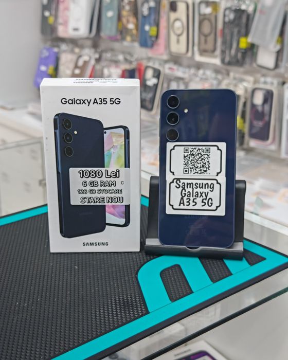 Galaxy A35 5G, 6/128 GB, Nou, Garanție